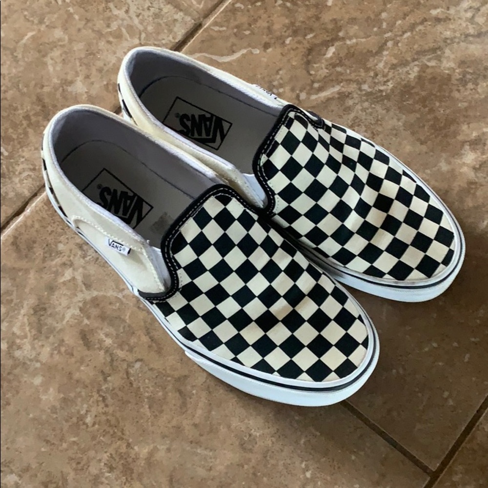 Checkered Vans